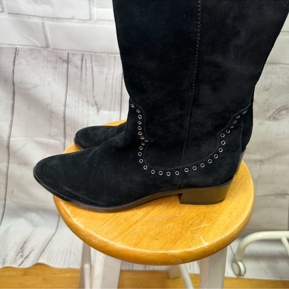 NWOT Frye Suede Boots Black - Picture 6 of 16